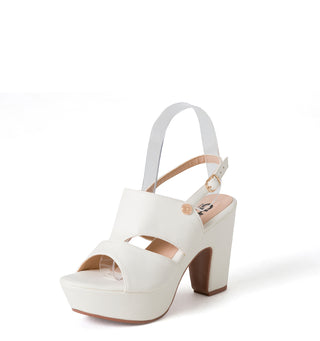 Sandalia Tacon Medio 7C1961STM - Blanco