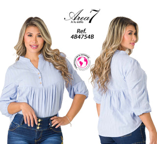 Wide Silhouette Blouse 4B4754B