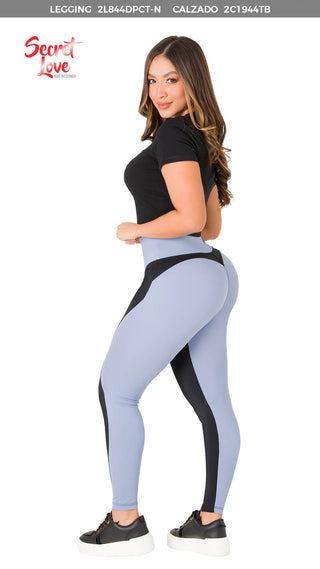 Leggings Levanta Cola Secret Love 2L844DPCT-N - Multicolor