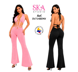 Women's Versatile Going-Out Jumpsuit 5V7148EMX