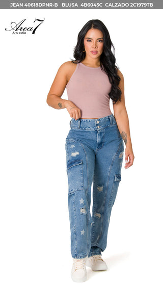Crop Top Cuello Halter 4B6045C - Palo de Rosa
