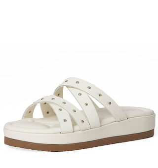 Sandalia Con Taches 7C2150SPB - Blanco