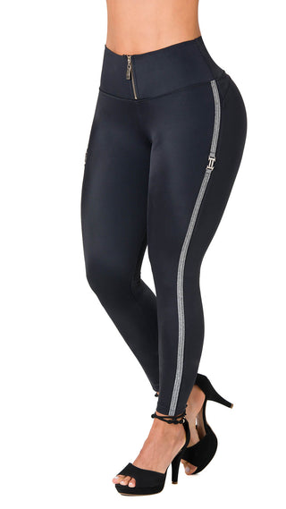 Leggings Levanta Cola Area7 4L775BPCP-N - Negro