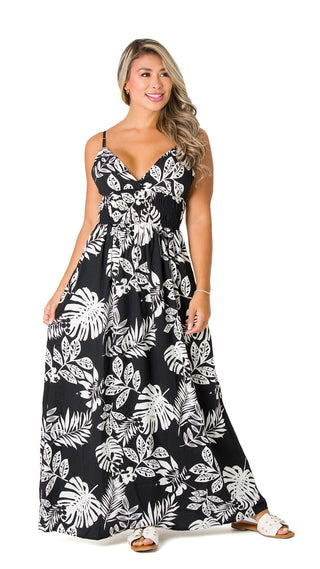 Vestido Maxi Estampado  5V6855MX - Estampado