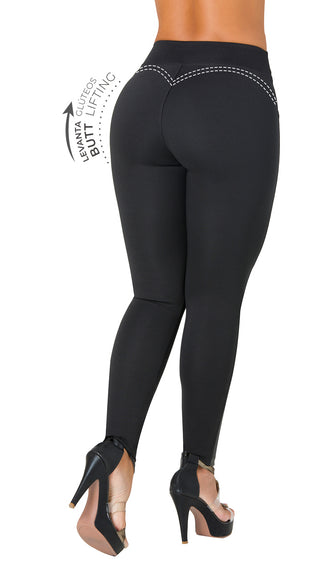 Leggings Pretina Control 5L949BPCP-N - Negro