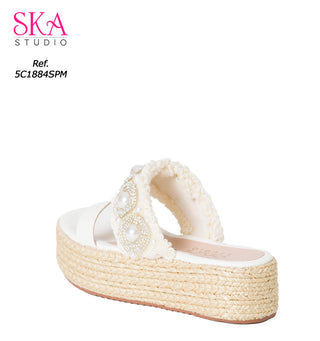 Plataforma Yute 5C1884SPM - Blanco