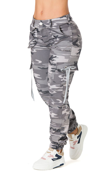 Pantalón Cargo 52608PDT-B - Estampado