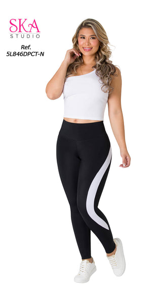 Leggings Levanta Cola Ska 5L846DPCT-N - Negro