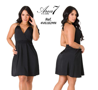 Vestido Mini 4V6182MN - Negro