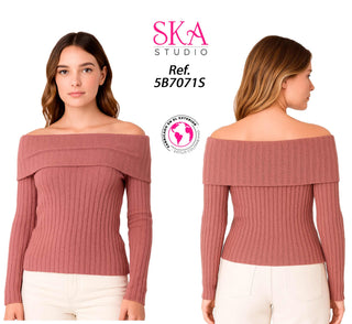 Sueter Cuello Bandeja 5B7071S - Rosado