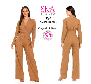 Conjunto Pantalon 5V6806LMX	 - Camel