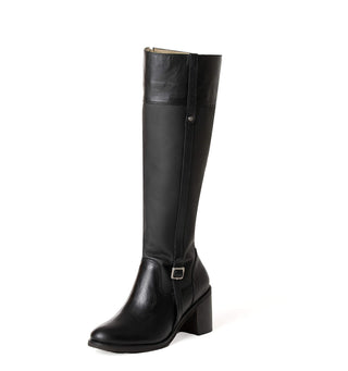 Botas En Cuero Caña Alta 5C1510BOTA - Negro