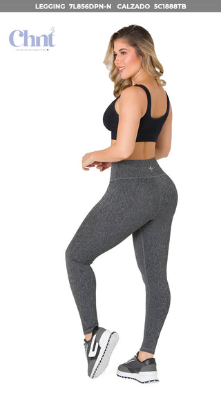Leggings Deportivo CHNT 7L856DPN-N - Negro