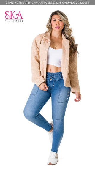 Chaqueta Alcochada 5B6522CH - Camel