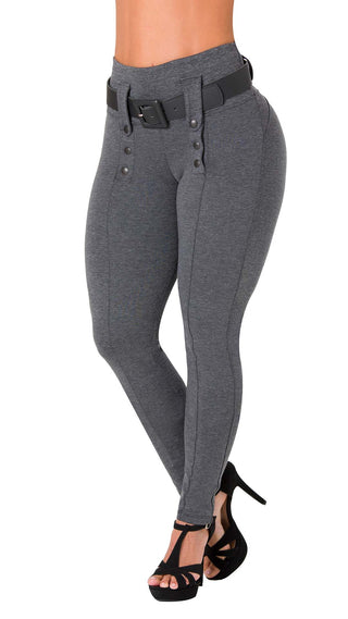 Legging Control Abdomen 7L927BPCP-N - Gris