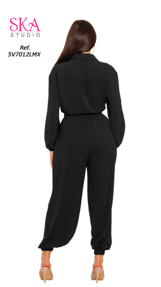 Conjunto Pantalón 5V7012LMX	 - Negro