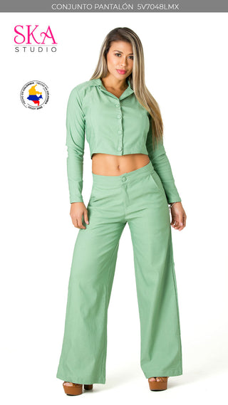 Conjunto Pantalon 5V7048LMX - Verde