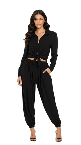 Conjunto Pantalón 5V7012LMX	 - Negro