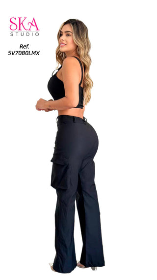 Conjunto Pantalon 5V7080LMX	 - Beige