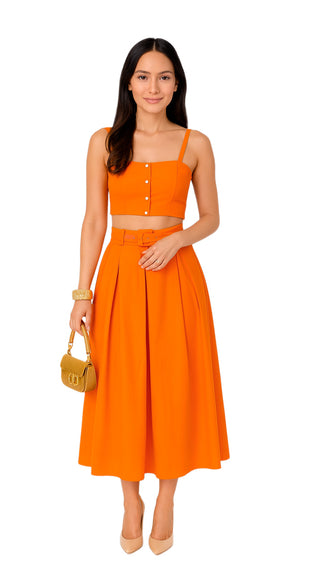 Conjunto Falda 5V6935FAMD - Naranja