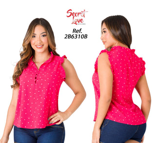 Blusa Suelta 2B6310B - Rosado
