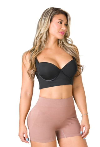 Short sin Costura 5F360SH - Negro