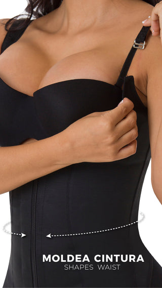 Body de alta compresion con soporte de espalda 5F110BB