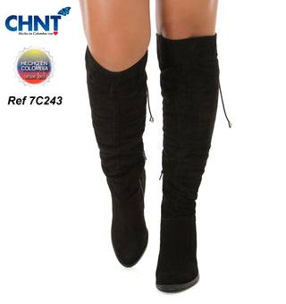 Calzado Modelo Tacon 7C243BOTM - Negro