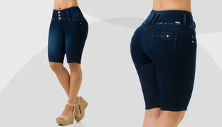 Pamela Wide Waistband Butt Lifting Shorts 40505SHPA-B
