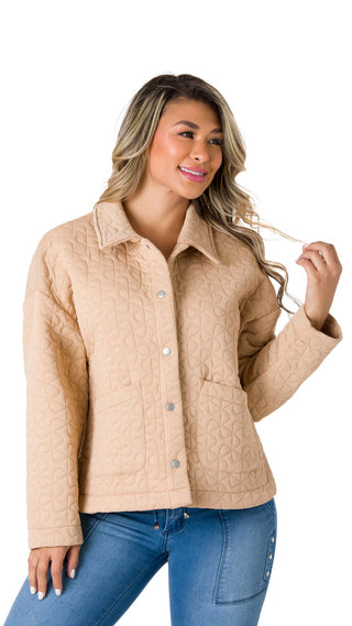 Chaqueta Alcochada 5B6522CH - Camel