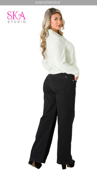 Jeans Cargo 52713PDR-B - Negro