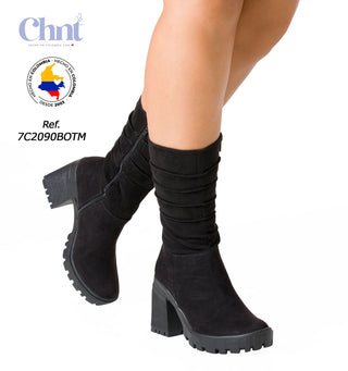 Bota Caña Media 7C2090BOTM - Negro
