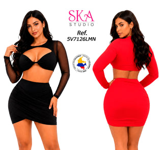 Conjunto Falda 5V7126LMN - Negro