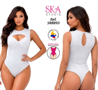 Body Control Sin Mangas 5BB893 - Blanco