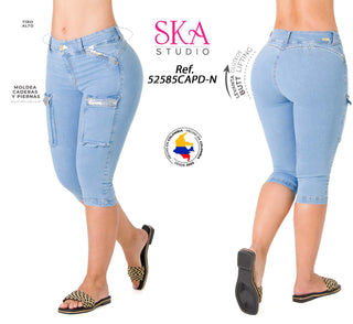 Capri Levanta Cola Ska 52585CAPD-N - Azul Claro