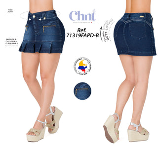 Falda Levanta Cola CHNT 71319FAPD-B - Azul Oscuro