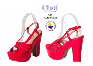 Tacón Alto Red Passion 7C2044STA - Rojo
