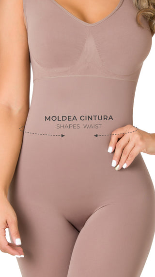 Faja Enterizo Capri  Moldeadora Sin Costuras 5F364ECA - Negro