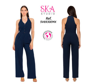 Enterizo Con Botones 5V6930EMX	 - Azul