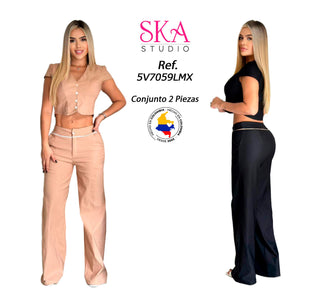 Conjunto Pantalon 5V7059LMX	 - Negro