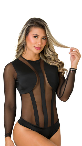 Body Control Manga Larga 5BB874 - Negro