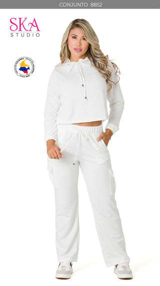 Conjunto Deportivo 8852 - Blanco