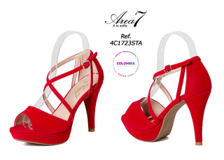 Sandalia de tacón cono 4C1723STA