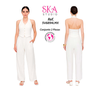 Conjunto Pantalon 5V6894LMX - Blanco