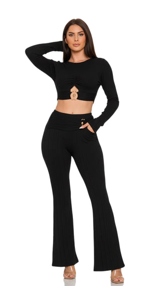 Conjunto Pantalon 5V7011LMX - Negro