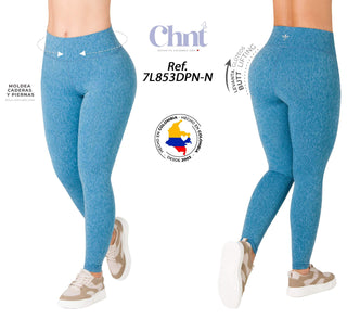 Leggings Deportivo 7L853DPN-N - Azul