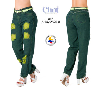 Jean Bota Recta CHNT 71367DPDR-B - Verde