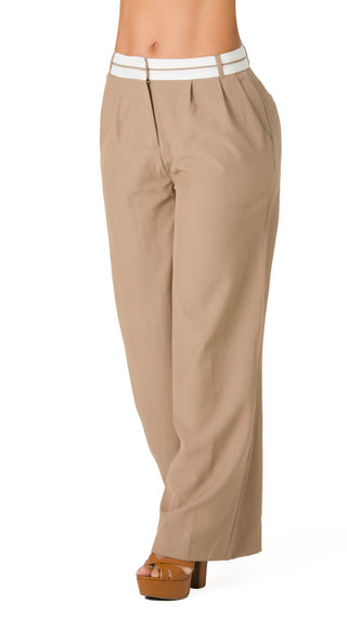 Pantalon Bota Recta 5P6842PNR-N - Khaki