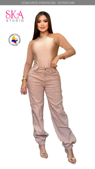 Conjunto Pantalon 5V7057LMX - Negro