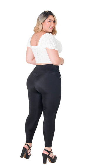 Leggings Levantacola Faja Interna 5L828BPCT-N - Negro